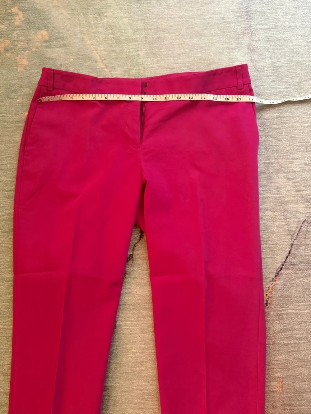 Express editor Fuchsia - Tailored crop pants